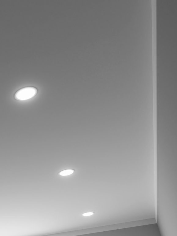 Spanndecke weiß matt Wohnzimmer - Stuttgart