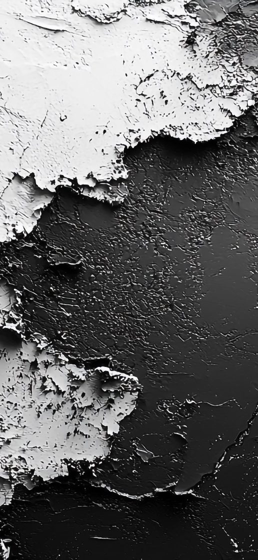 Strukturierte Oberfläche Strukturierte Oberflächen in Schwarz und Weiß mit texturierten Mustern.